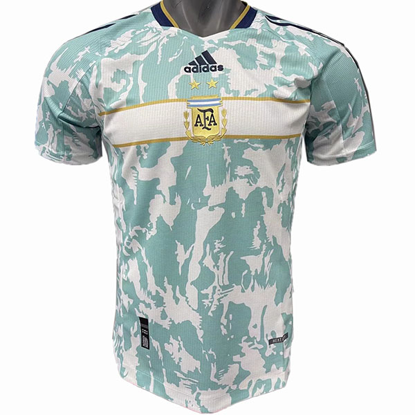 Argentina player version special soccer jersey men's blue sportswear football top shirt 2022-2023